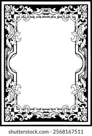 Line Art Ornament Border Decoration