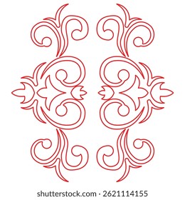 The Line art of Ornate
