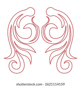 The Line art of Ornate