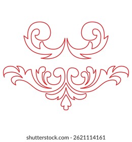 The Line art of Ornate