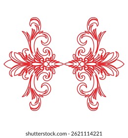 The Line art of Ornate