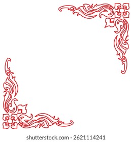 El arte lineal de Ornate