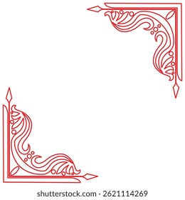 The Line art of Ornate