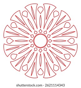 The Line art of Ornate