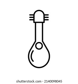 Line Art Oud Icon On The White Background