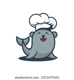 logotipo de arte de línea y contorno, diseño de carácter animal vectorial