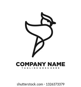 Line Art Owl Black Color Designs illustration vector template. Suitable for Creative Industry, Multimedia, entertainment, Educations, Shop, and any related business