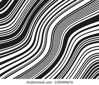 Line art pattern. Banner template. B&w lines in trendy style on white background. Elegant background. Corporate identity branding template. Vector art.