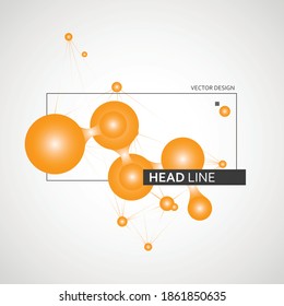 Line art pattern. Information icon vector. Digital science technology concept. Line symbol. Abstract background technology graphic design. Vector futuristic digital concept. Data science concept