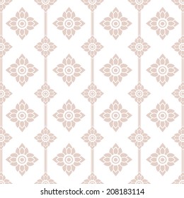 Line Art pattern vector illustration vintage style