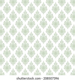 Line Art pattern vector illustration vintage style