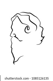 Line Art Of Rabindranath Tagore