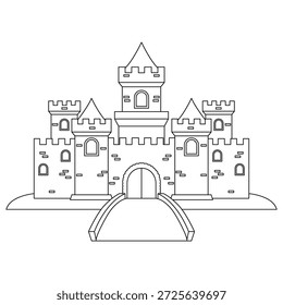The Line Art of Rainbow Castle