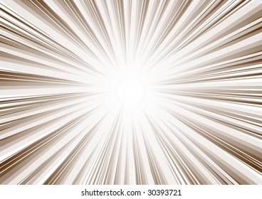 Line art retro background