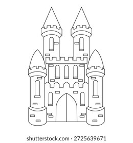 The Line Art of Rocket Castle