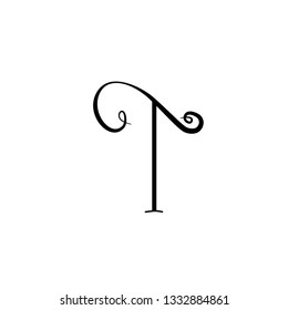 Line art sacral geometry curved contour alchemy symbol icon in modern style. Can be used for fluent design poster, tattoo concept, electronic music technology cover, flyer, logo, t-shirt print.
