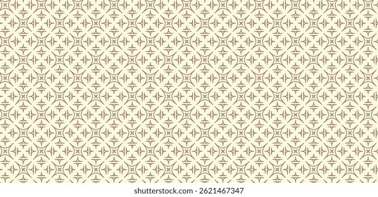 Line art seamless and minimal geometric vector pattern design. Geometric Creamy Beige Shapes Seamless Texture.