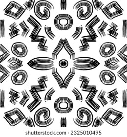Nahtlose Schnittmuster auf dem geometrischen Quadrat