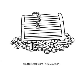 line art of spoils of war