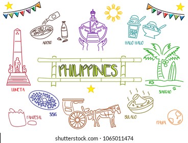 Philippines Tourist Spot Stock Vectors Images Vector Art