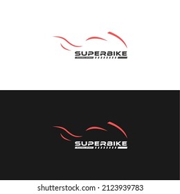 
Line Art Superbike-Logo-Design