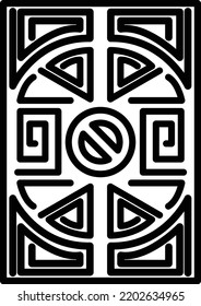 Line Art Symbol in the Box