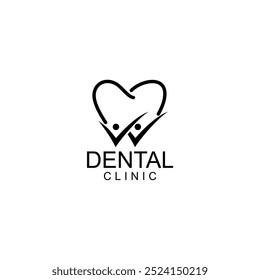 Logotipo dos dentes da ARTE DA LINHA; Logotipo dos dentes da marca do dente da carta moderno, único, simples e técnico para dentista, ortodônticos e marca da pasta de dente. Transmite serviços elegantes, decolados, estilosos e profissionais.