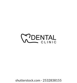 Logotipo dos dentes da ARTE DA LINHA; Logotipo dos dentes da marca do dente da carta moderno, único, simples e técnico para dentista, ortodônticos e marca da pasta de dente. Transmite serviços elegantes, decolados, estilosos e profissionais.