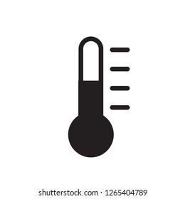 Line Art Thermometer Temperature Icon 