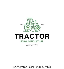 Monoline Cow Farm Logo Icon Vector Stock Vector (Royalty Free) 2082529189