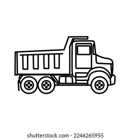 line art transportation vector design