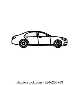line art transportation vector design