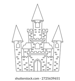The Line Art of Triangle Castle