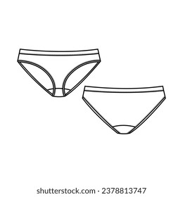 The Line Art of Underwear svg