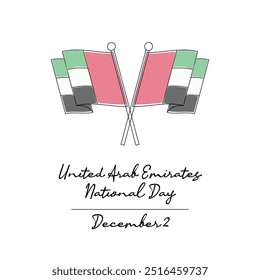 line art of United Arab Emirates National Day good for United Arab Emirates National Day celebrate. line art.