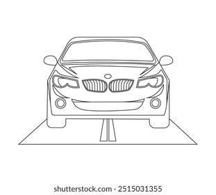 Line Art, Vektorgrafik-Design.
