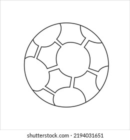 Design-Datei für Line Art-Vektorgrafik