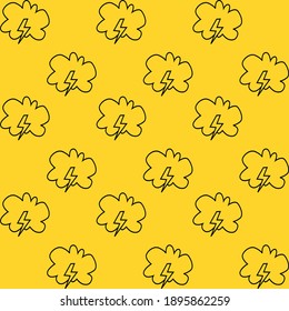 Dibujo vectorial de línea del sol. Fondo amarillo claro. Se adapta a tu naturaleza la cobertura de contenido, fondo, volante, cartel, afiche, catálogo, portada de libros, etc.