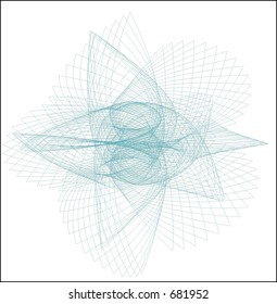 Line art vector drawing