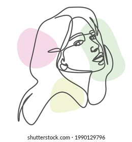 Vector de arte de línea con un estilo elegante y minimalista