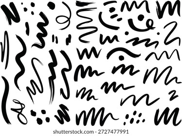Linienkunstvektor für Grafikressourcen 