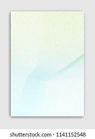 Line art vector minimalistic modern brochure design, cover template, geometric halftone gradient. For Banners, Placards, Posters, Flyers. Perfect and unlike, pattern texture.