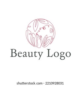 line art women beauty logo, women line art, beauty bar, skin care, women beauty, pure beauty