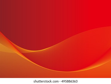 the Line art(red)