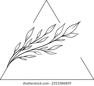 Line arts, Frame shapes with flowers,  Wedding decoration, Shapes with flowers and leaves