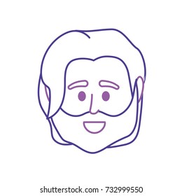 line avatar man head to social user