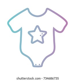 line baby pijama clothes design