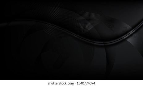 Line background with black color.
Simple,digital and modern background with smooth gradient black effect.