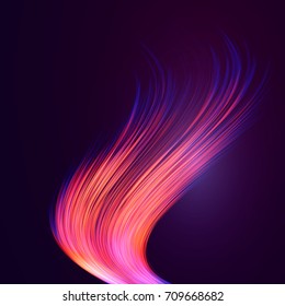 Line background for card neon