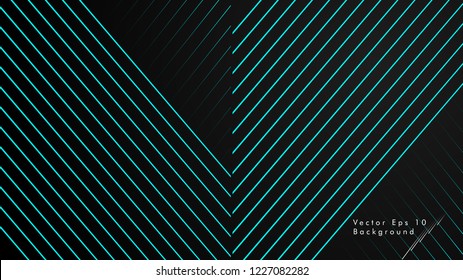 Line Background, Cyan Color, Creative and Inspiration Design